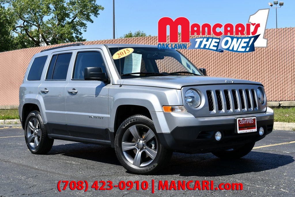 Certified Pre Owned 2015 Jeep Patriot High Altitude One Owner Sunroof Leather Seats Fwd 4d Sport Utility